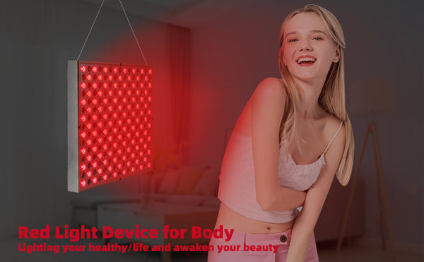 Red LED Light Therapy Panel for skin care