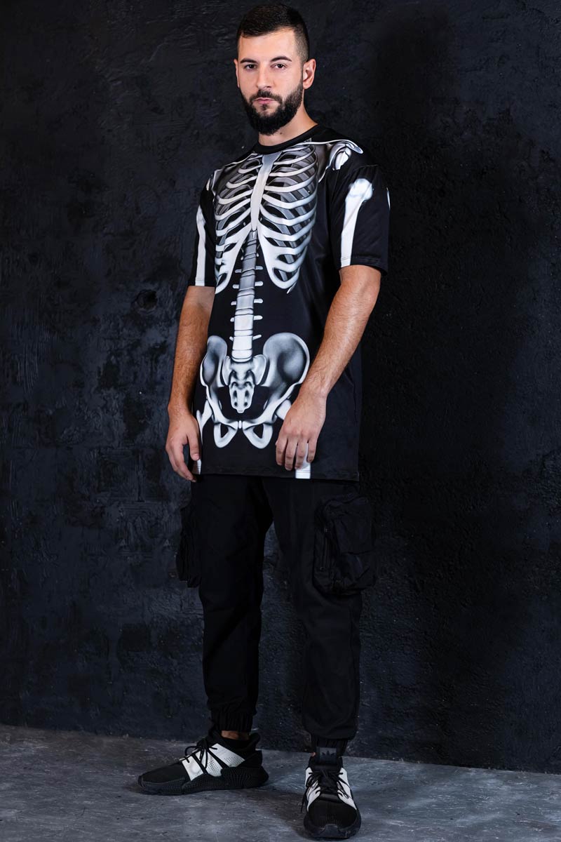 Rattling Bones Men Oversized Tee