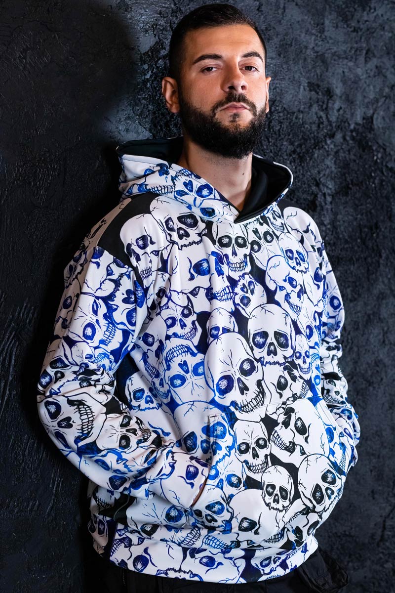 Skull Gang Men Hoodie