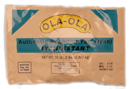 Iyan (Pounded Yam Flour) by Ola Ola