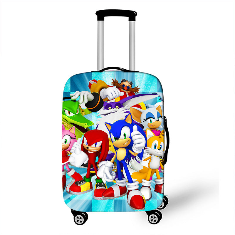 Sonic Luggage Cover Suitcase Waterproof Protector Anti-Dust Stretchable