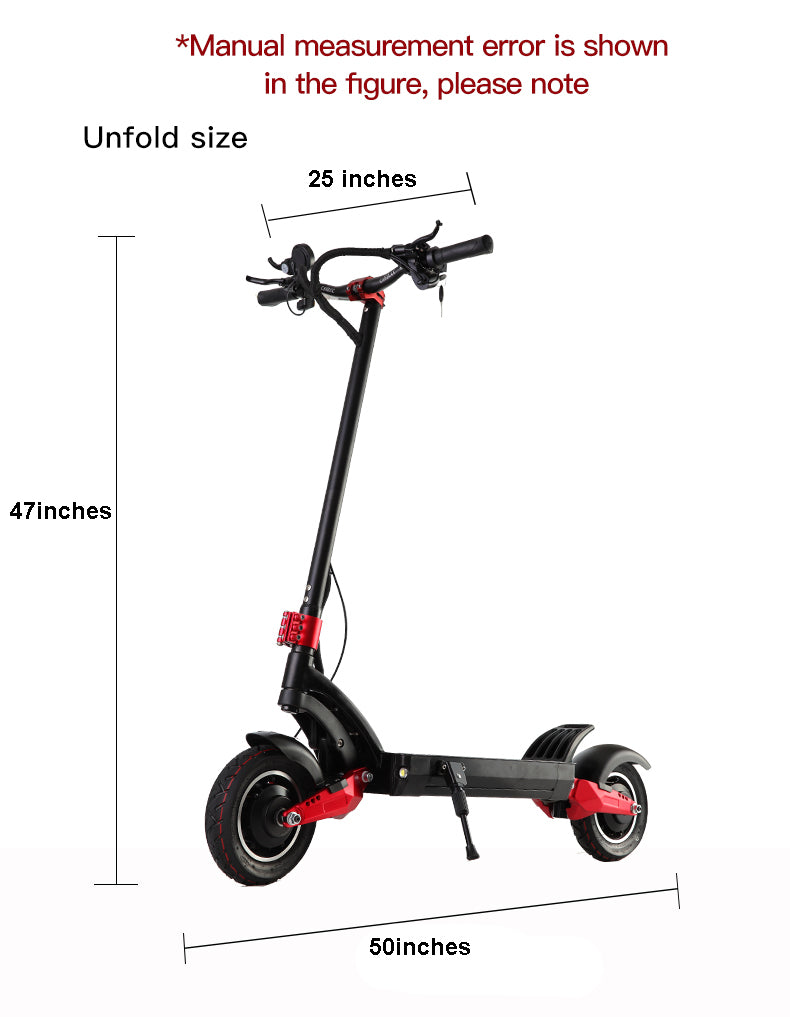 E5 3200W Dual Motor Electric Kick Scooter6