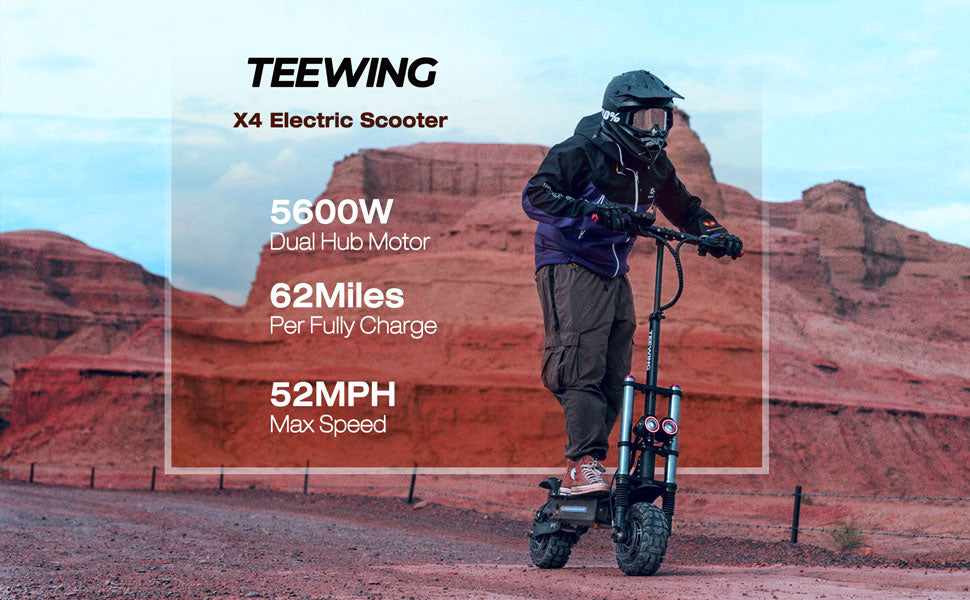 NeroCycle Teewing X4 Fastest ElectricScooter for Adults Banner