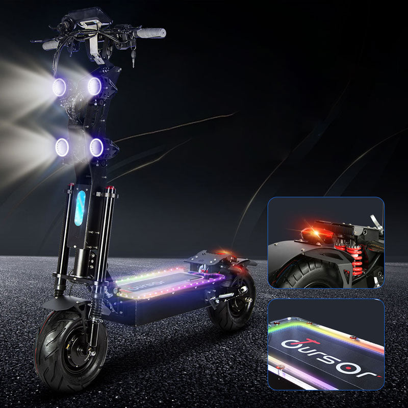 Lighting-System-of-Z5-Electric-Scooter