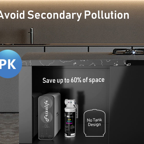 Tankless RO water filter, no pollution alkaline remineralization water filter