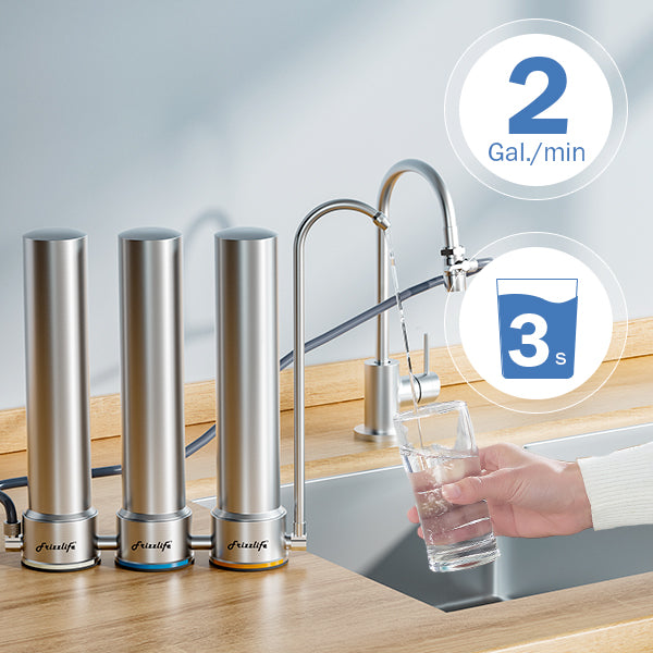 Filtro de agua debajo del fregadero, sistema de filtrado de agua, ósmosis inversa, sistema de ósmosis inversa