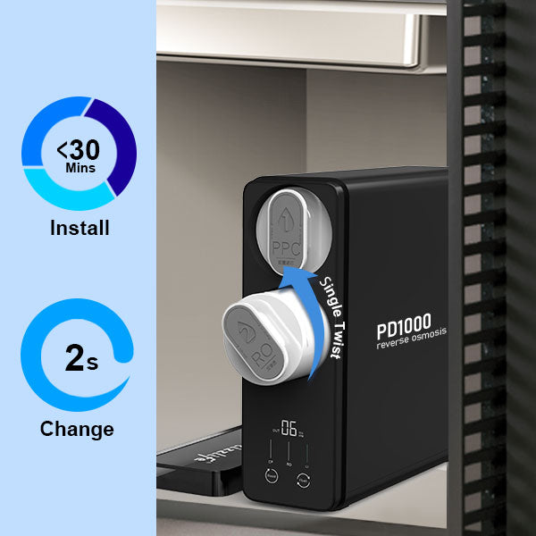 filtro de agua debajo del fregadero sistema de filtro de agua sistema de ósmosis inversa de ósmosis inversa