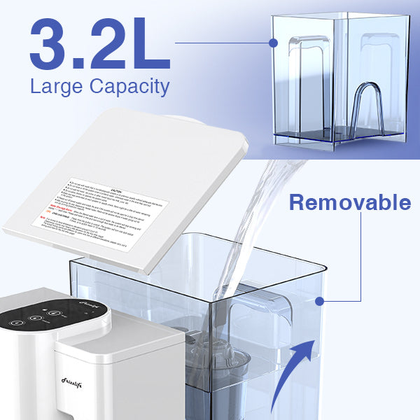 zero installation certified water filter