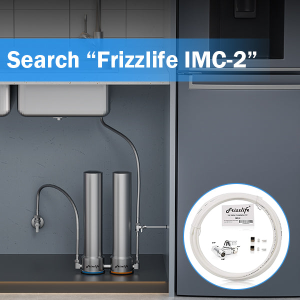 sistema de filtrado de agua debajo del fregadero