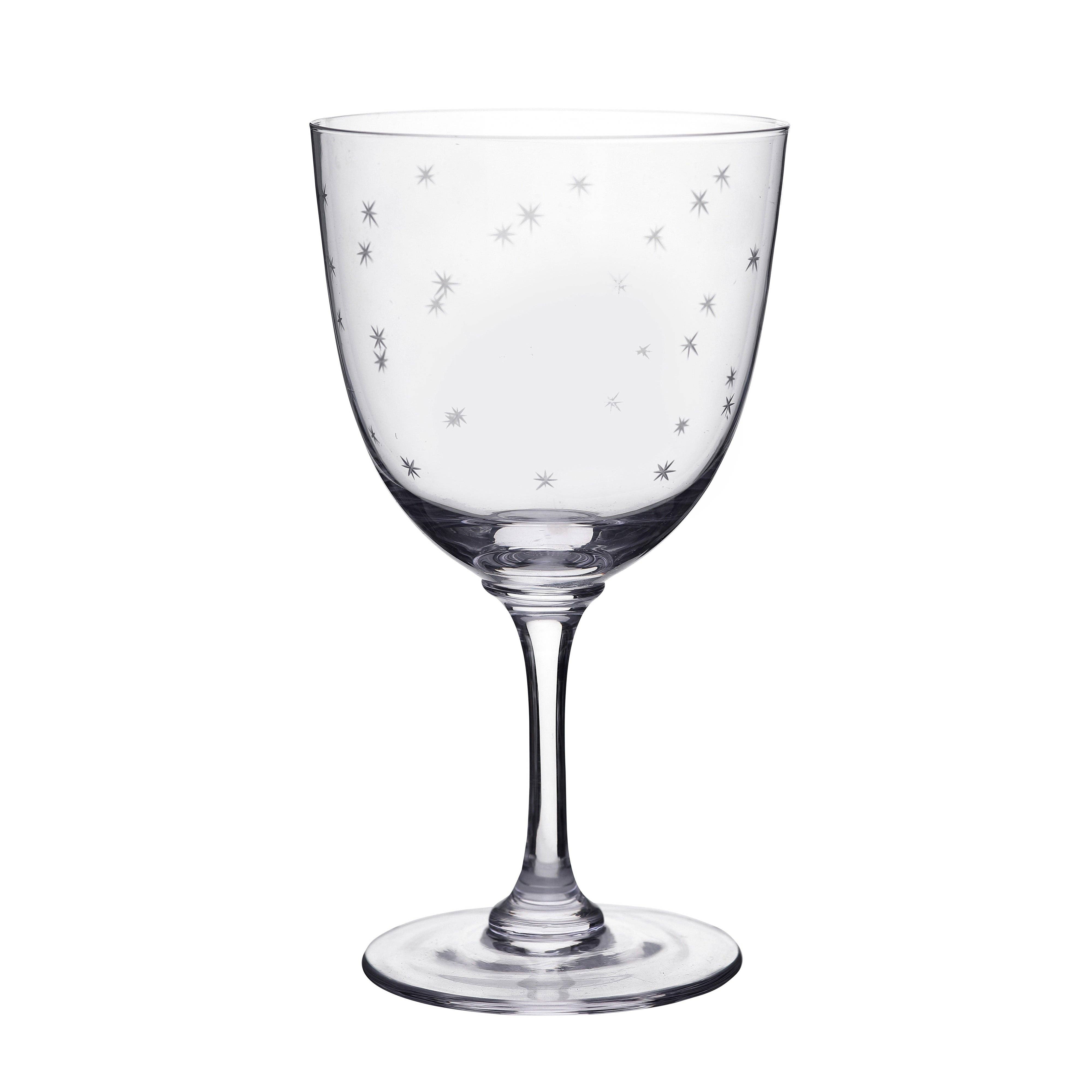 Stars Wine Glass