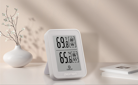 Bluetooth Digital Electronic Temperature and Humidity Meter Gauge