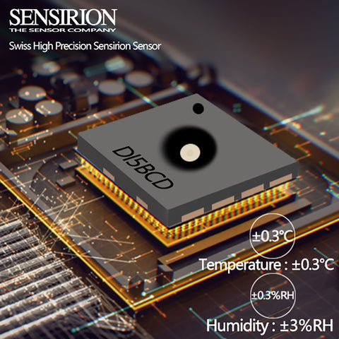 Digital Hygrometer Indoor Thermometer Humidity Meter Rare 360° HD