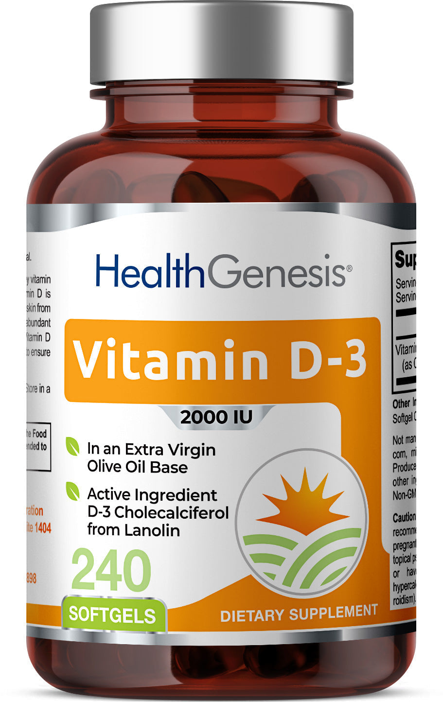 Vitamin D-3 2000 IU 240 Softgels