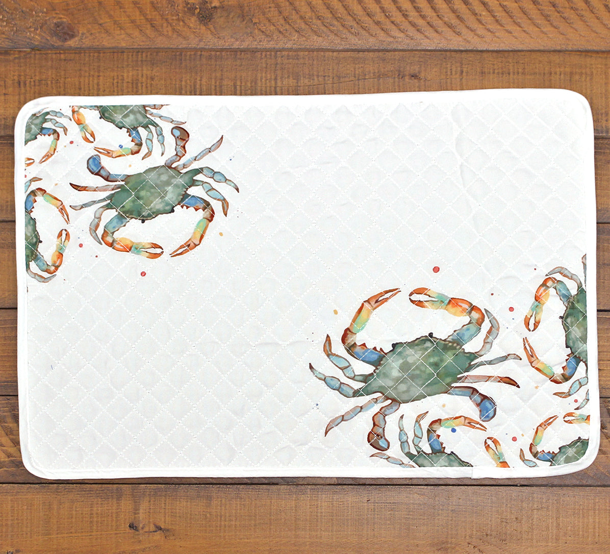 Watercolor Blue Crab / Placemat