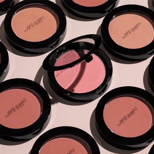 wet n wild Color Icon Blush Powder Makeup, Pinch Me Pink | Matte Natural Glow | Moisturizing Jojoba Oil