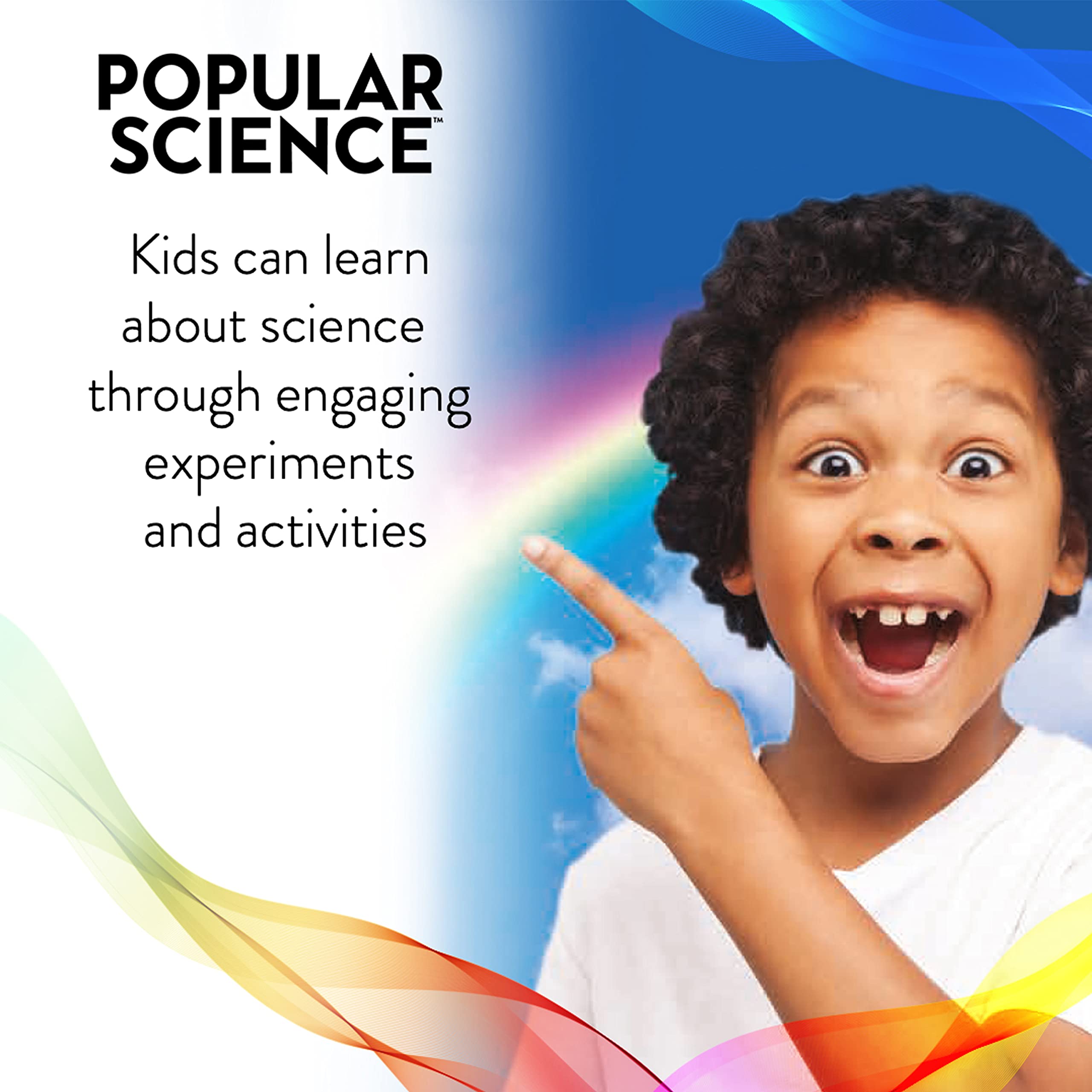 POPULAR SCIENCE Rainbow Science Kit | STEM Science Toys and Gifts for Educational and Fun