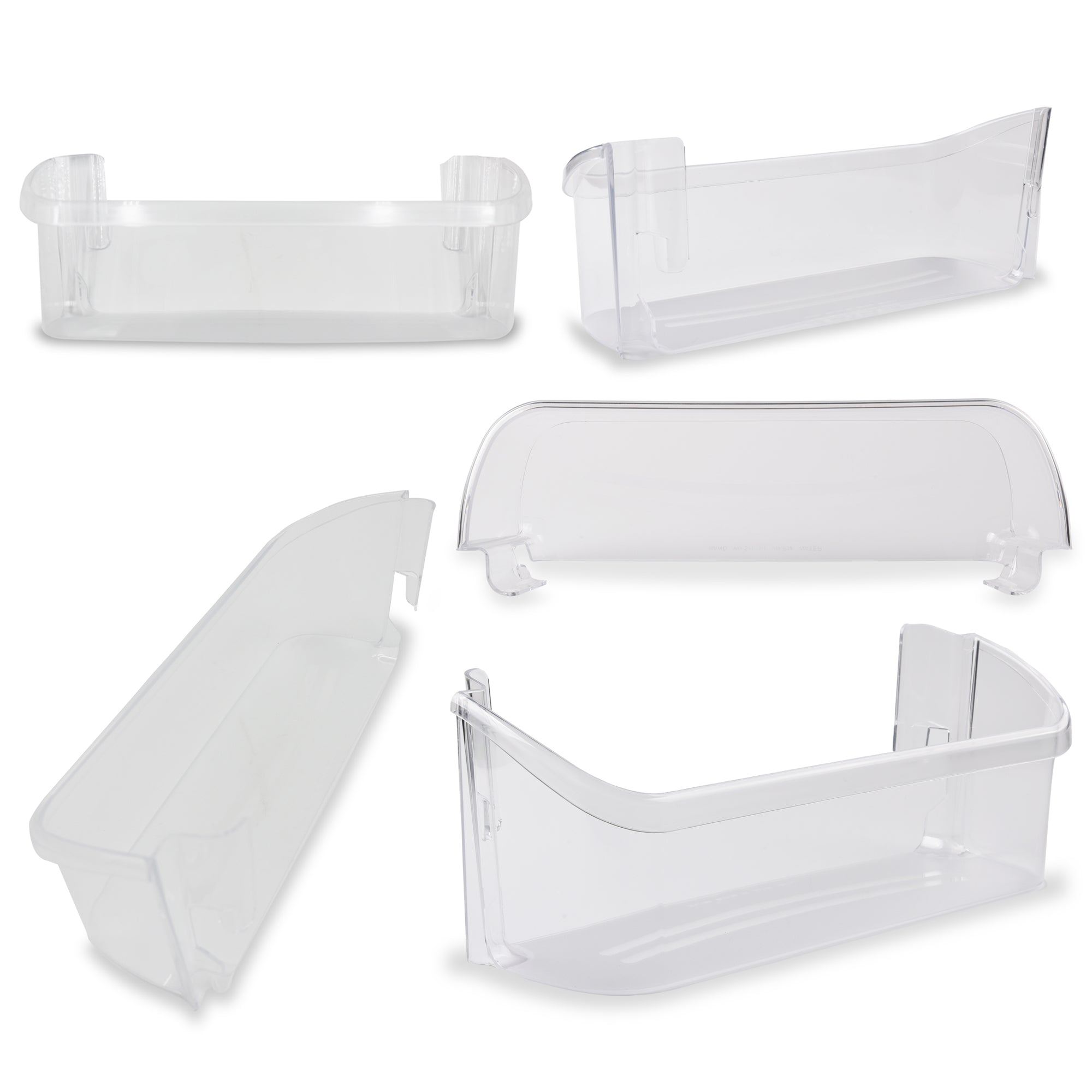 Appliance Pros Supply 240323002 Door Bin Shelf Compatible with Frigidaire or Electrolux Refrigerator (2 Pack)