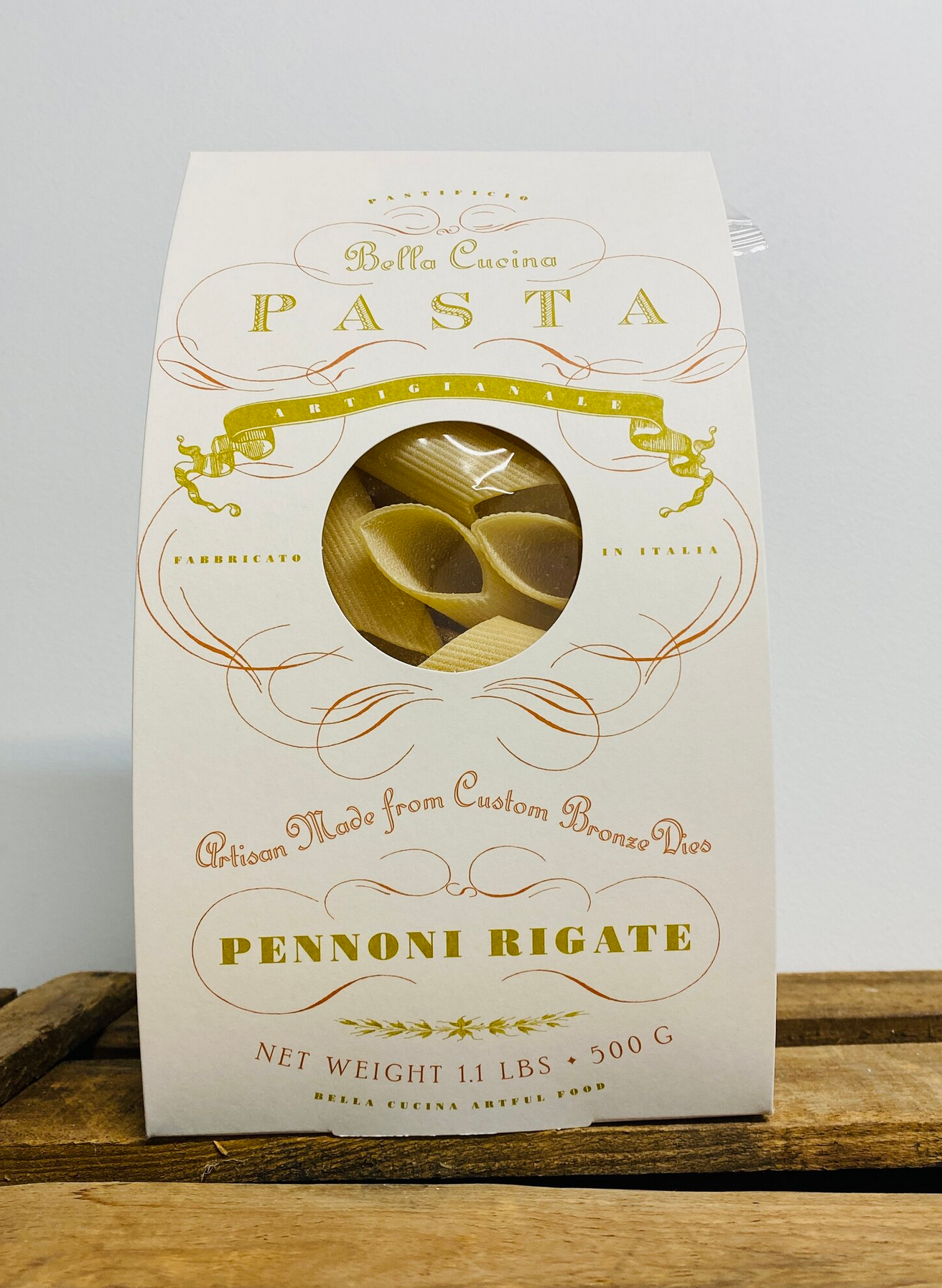 Bella Cucina Pennoni Rigate Artigianle Pasta