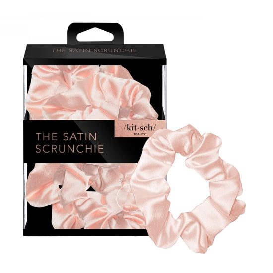 Satin Sleep Scrunchies Blush