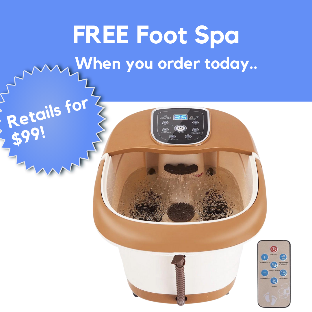 Free Foot Spa (BONUS)