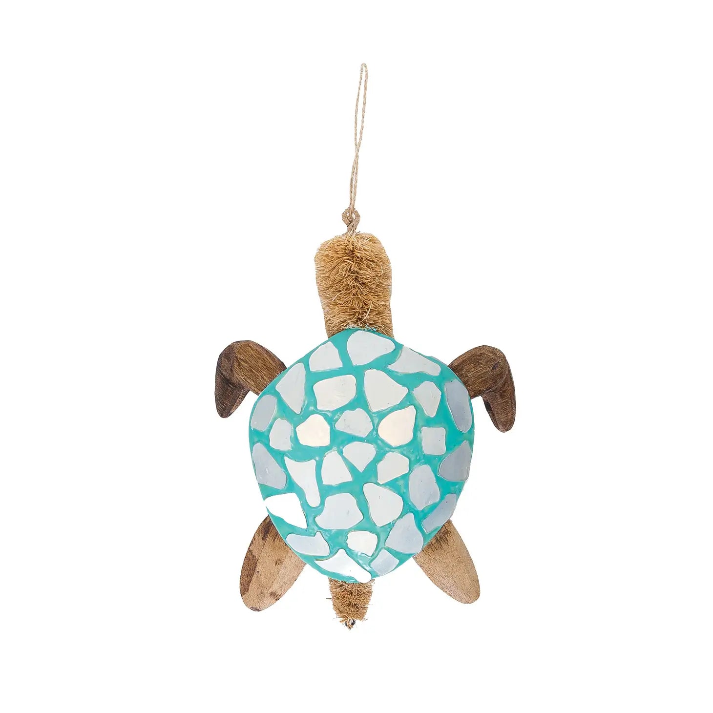 Mosaic Sea Turtle Ornament, 7
