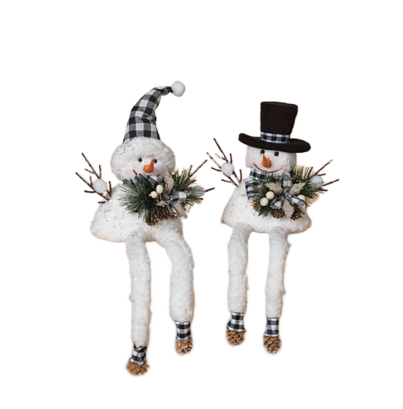 Snowman Shelf Sitters, 15.7