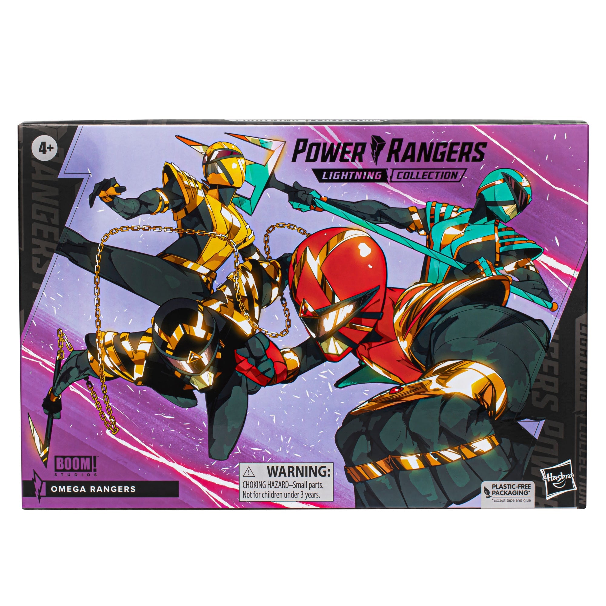 Power Rangers Lightning Collection Omega Rangers Figures