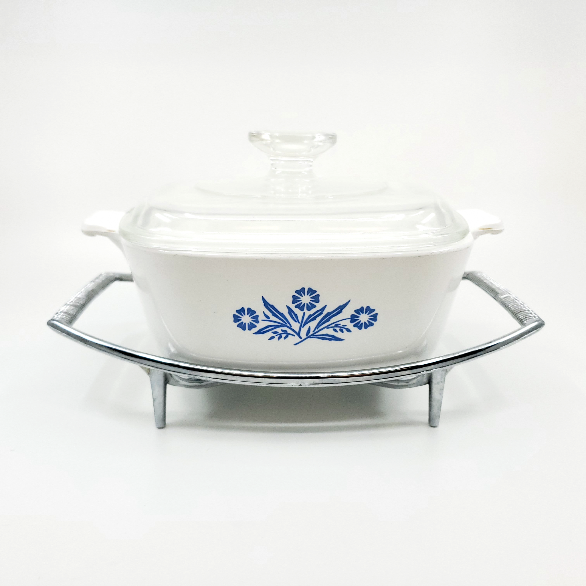 CorningWare Chrome Platinum Trivet Casserole Stand Rack