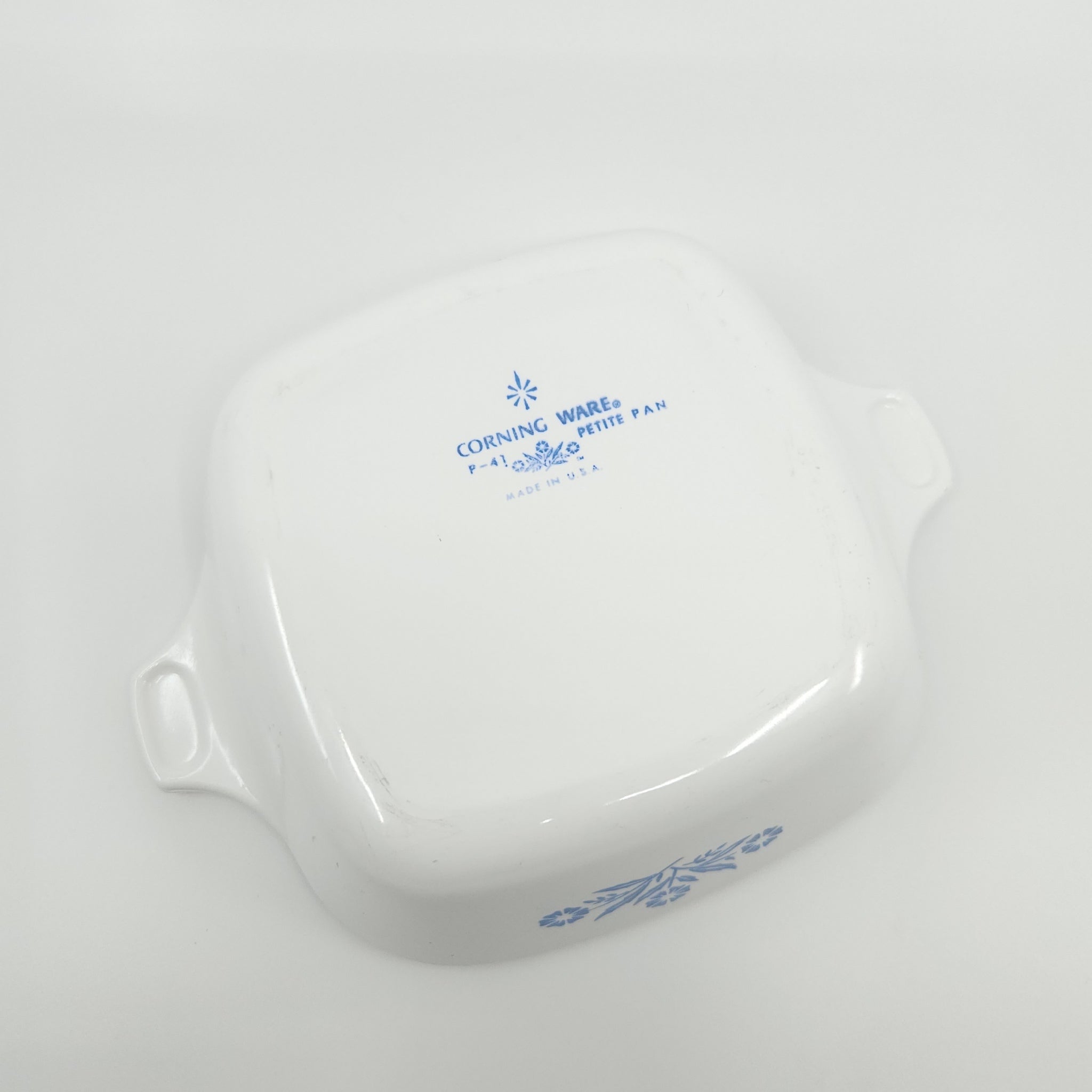 CorningWare Square Baking Dish Petite Pan 1 3/4c - Blue Cornflower