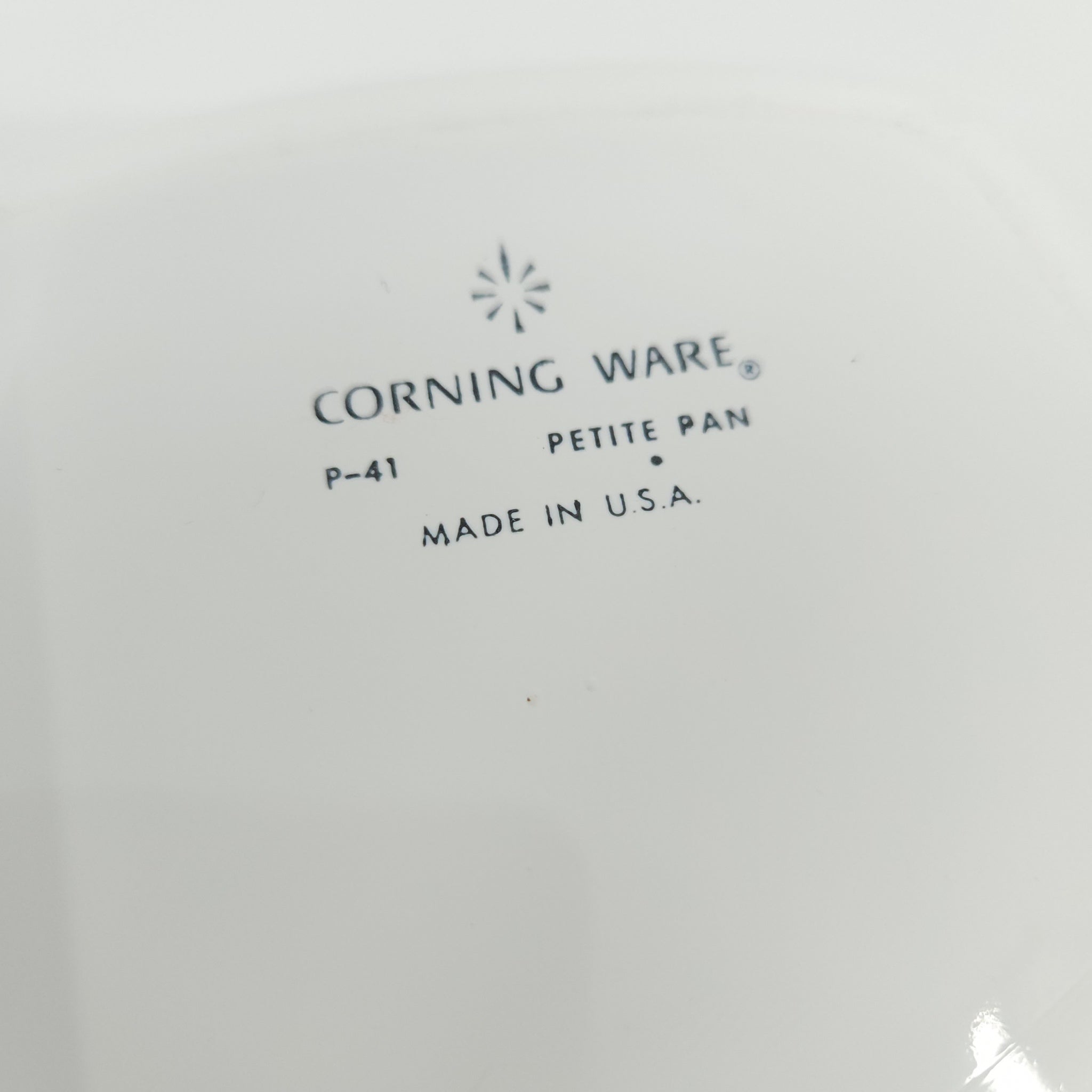 CorningWare Square Baking Dish Petite Pan 1 3/4c - Blue Cornflower