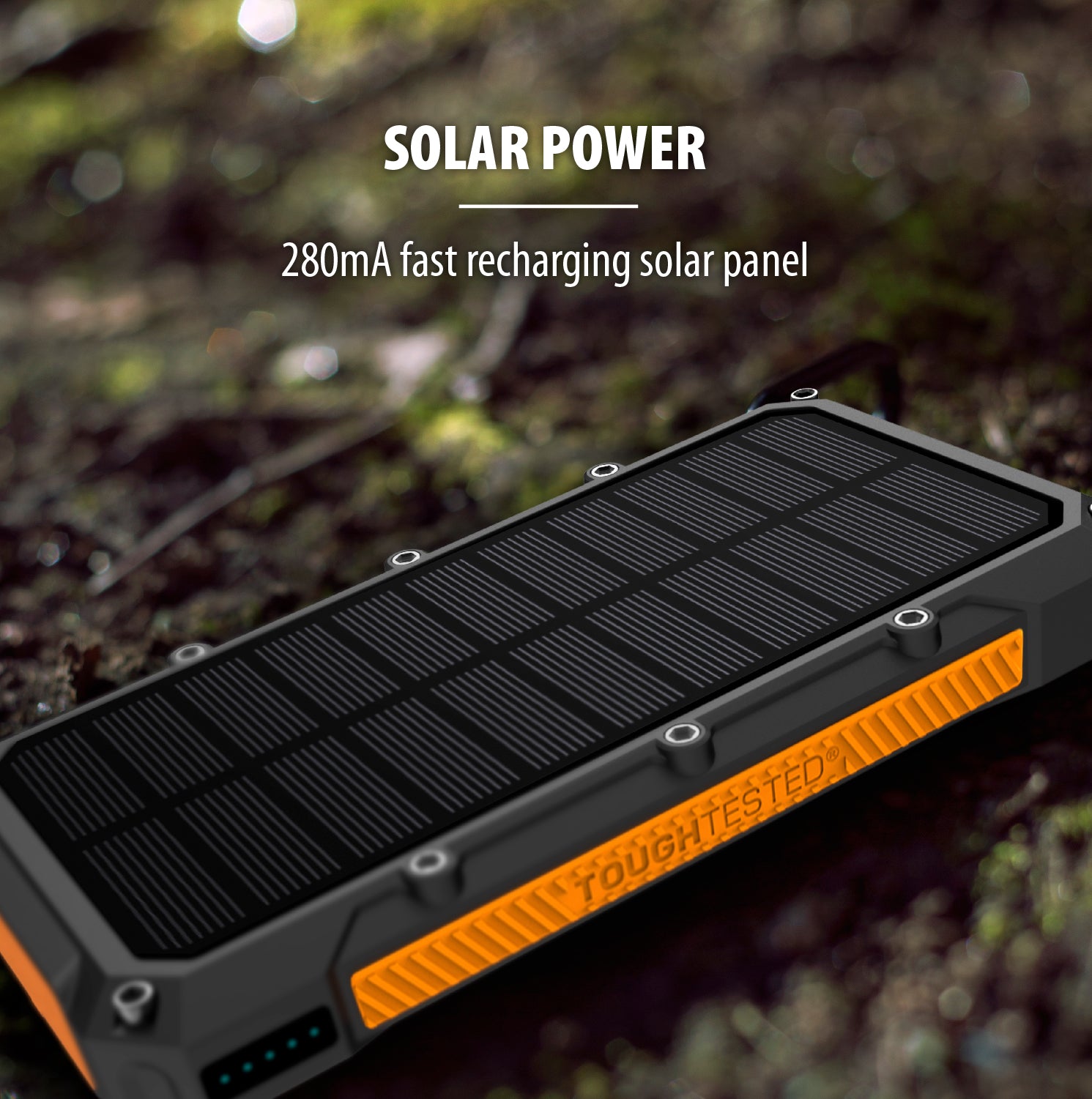 SOLAR  ROC16 16,000 mAh Powerbank with Wireless Charging & Power Delivery Fast Charging