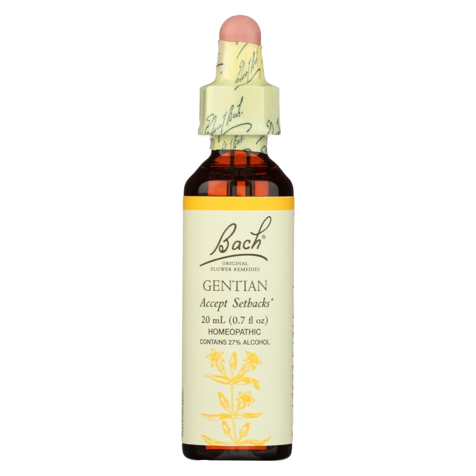 Bach Flower Remedies Essence Gentian - 0.7 Fl Oz