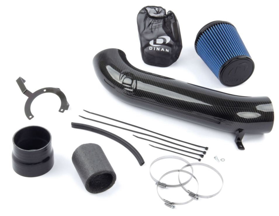 A dyno graph showing the horsepower and torque gains from a cold air intake.