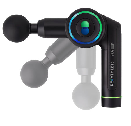 REATHLETE FOLD First Ever Foldable Percussive Massage Therapy Device