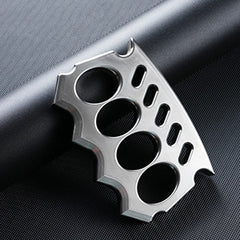 2023 Summer New Stainless Steel Self Defense Knuckles - KDX 01