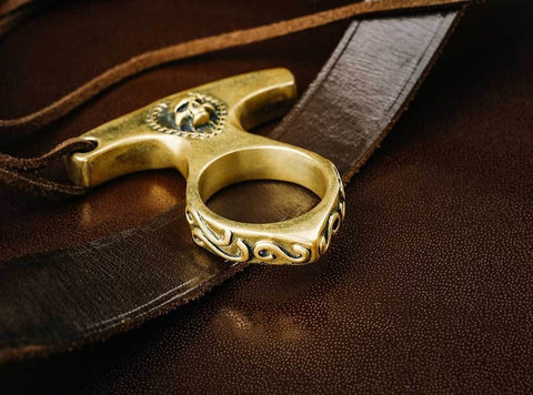 Brass Knuckles Keychain - A Newest Hidden Self Defense Weapon In 2020