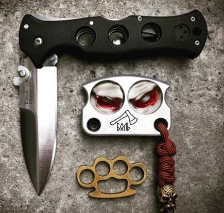 Brass Knuckles Keychain - A Newest Hidden Self Defense Weapon In 2020