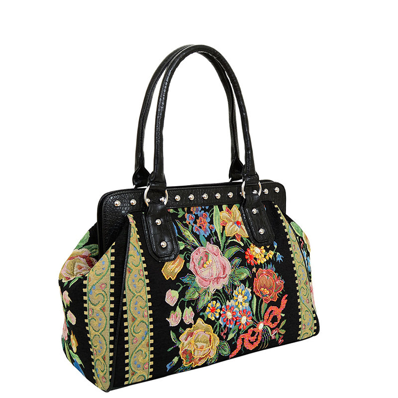 Flower Shop Hand Beaded Bag