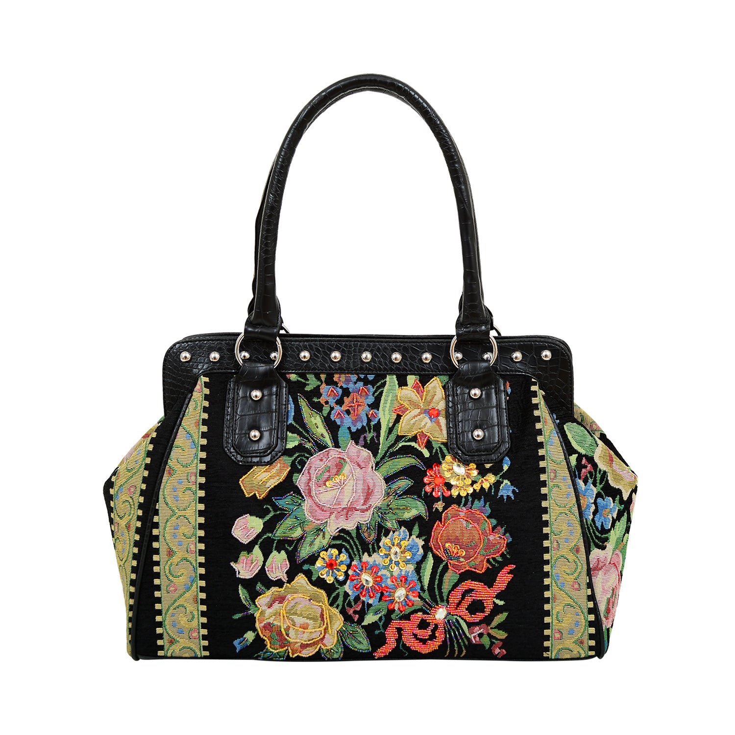 Flower Shop Hand Beaded Bag