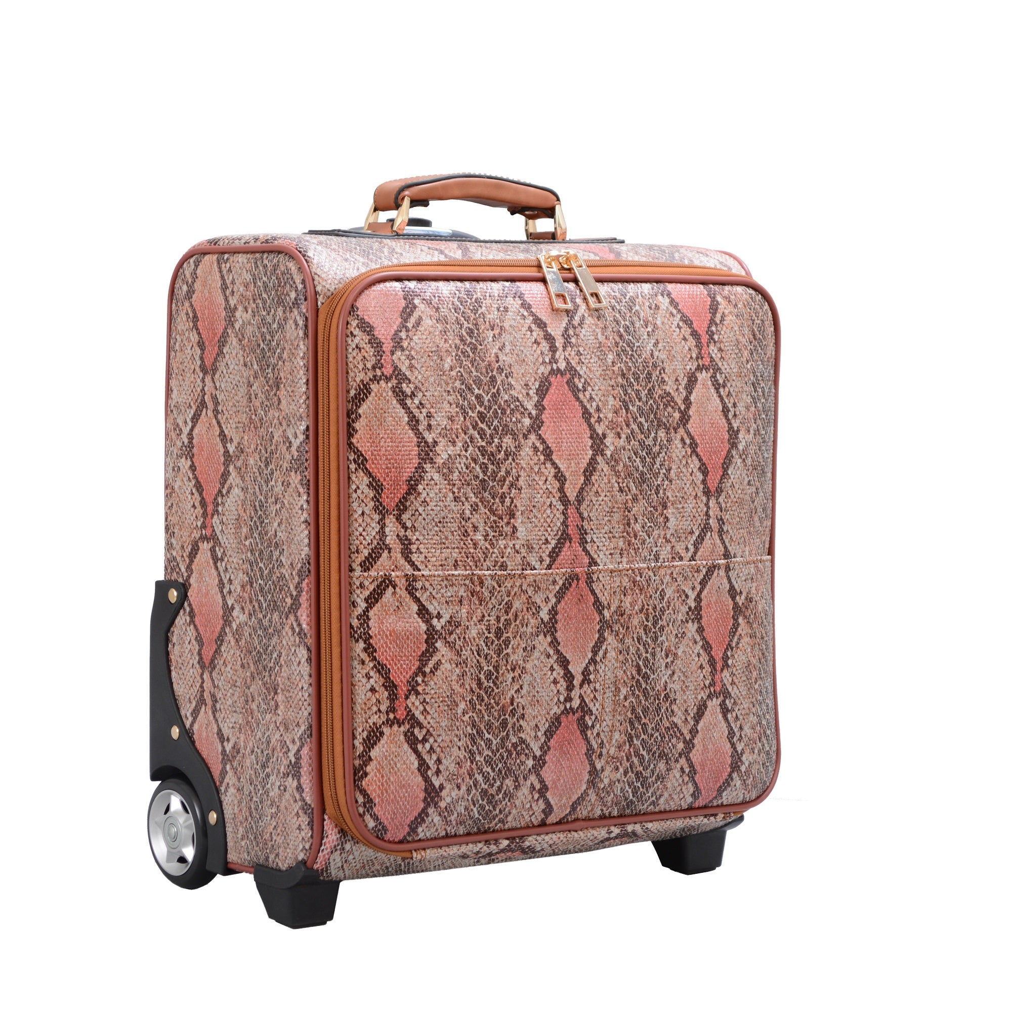 Rogue Salmon Rolling Suitcase