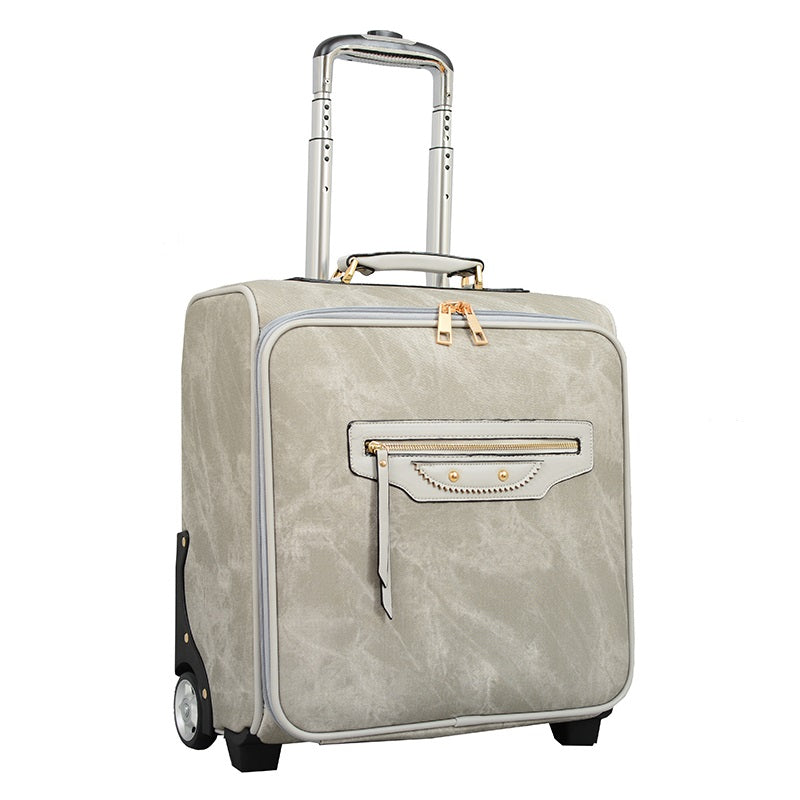 Dani Denim Washed Suitcase