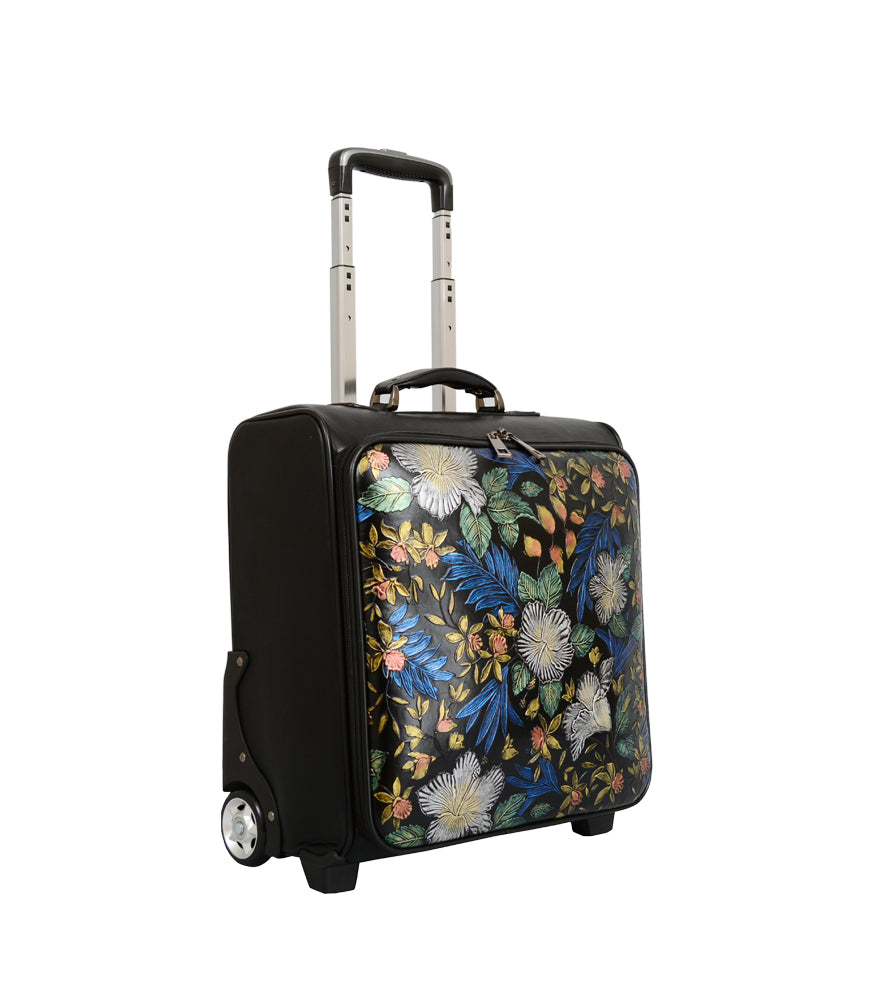 Gardenia Floral Suitcase