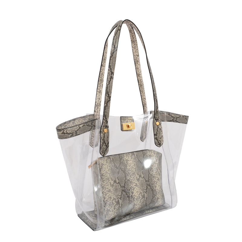 Brynn Transparent Tote