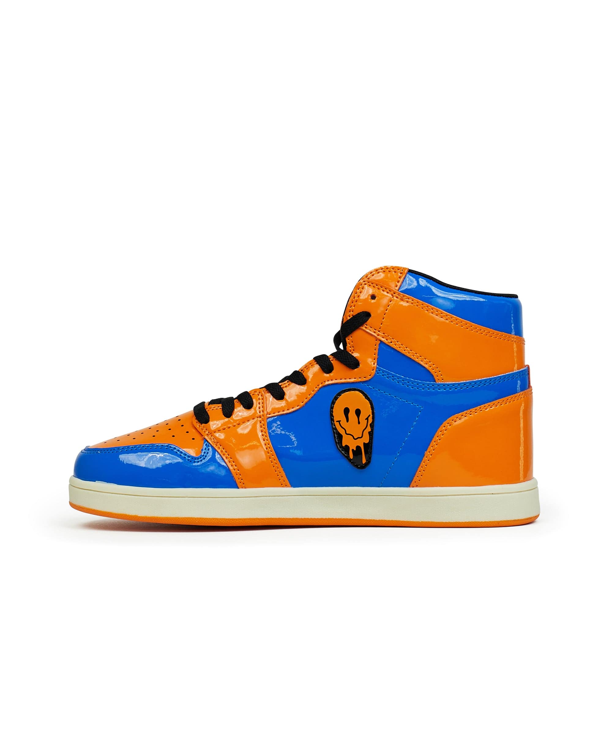Smiley Sneakers - Blue/Orange