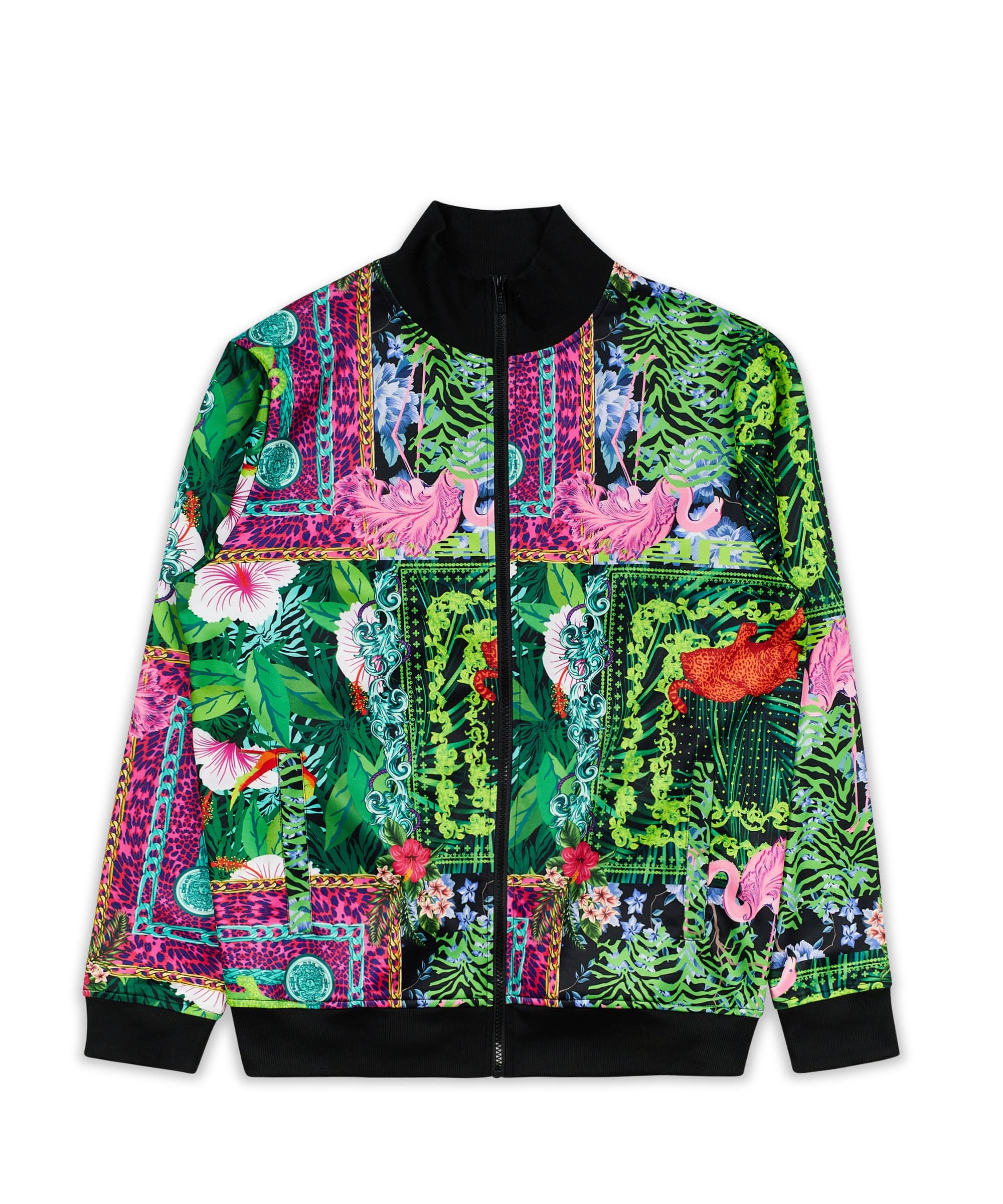 Botanics Allover Floral Print Track Jacket