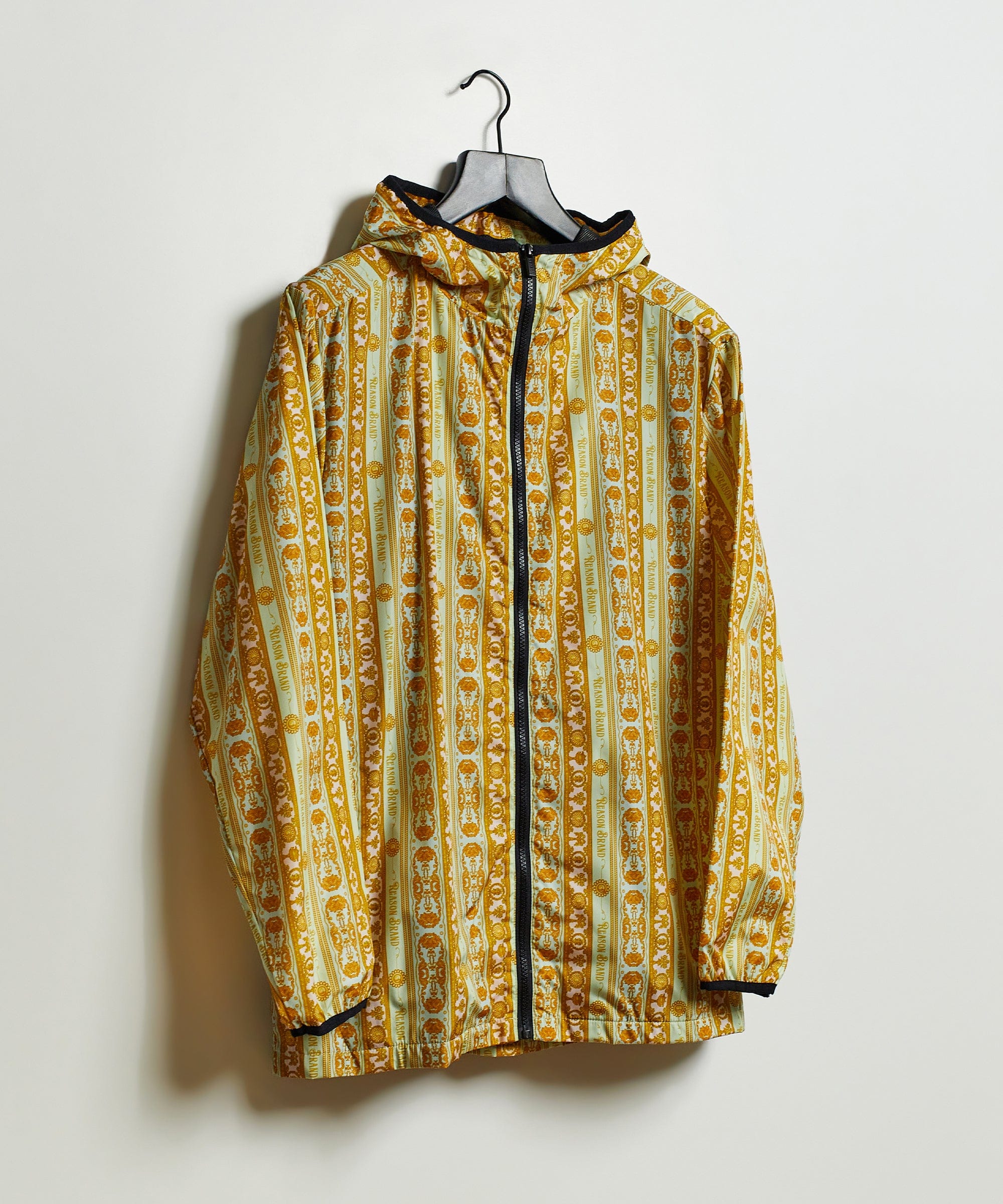 Royal Chains Allover Print Hooded Jacket