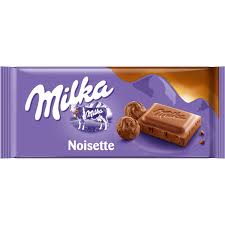 Milka Noisette Milk Chocolate Bar 100g