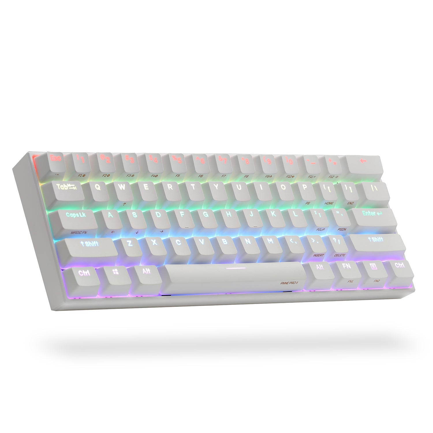 Anne Pro 2 Mechanical Keyboard Arrow Keys on up to 8 Hours Extended Battery  Life