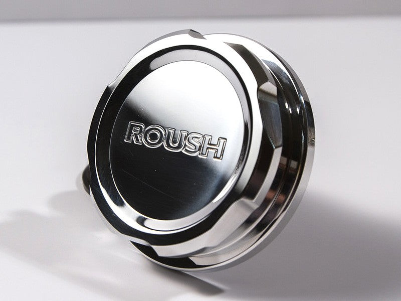 ROUSH Billet Radiator Cap (Polished) 1996-2018 Ford Mustang - 421258