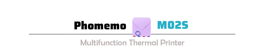 Phomemo M02S Portable Mini Pocket Thermal Printer